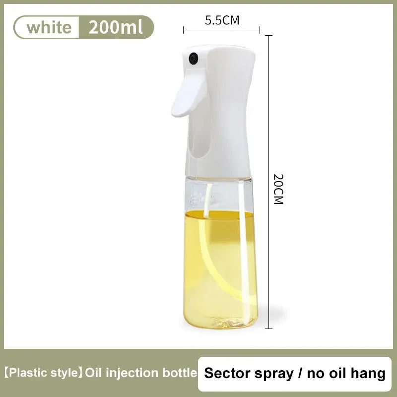 200/300ml Kitchen Oil Bottle Cooking Spray Olive Bottle Fitness Barbecue Spray BBQ Cooking Kitchen Baking Olive Oil Spray