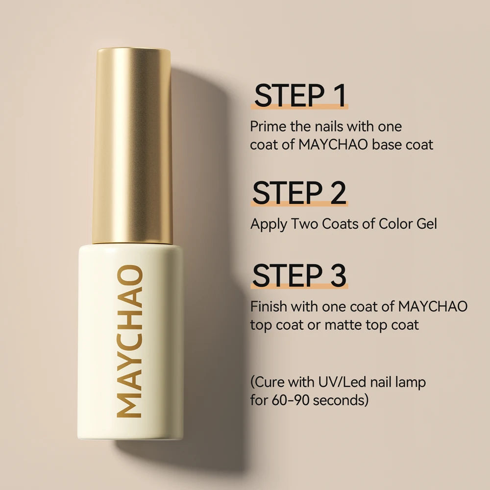 MAYCHAO 5 ML Gel Nail Polish UV Permanent Seedling Nail Art Gel Varnish Manicure Beauty All For Manicure Decorate Nails