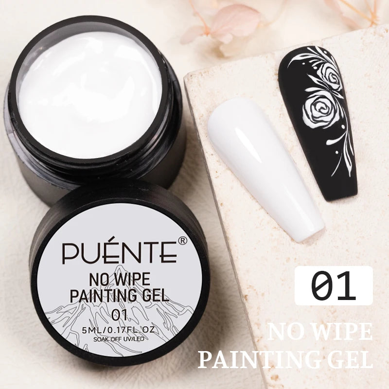 PUENTE 7.5ML Smooth Ceramics Cat Magnetic Gel Nail Polish White Moonlight Shades Cat Eye Soak Off UV Nail Art Varnish Manicure