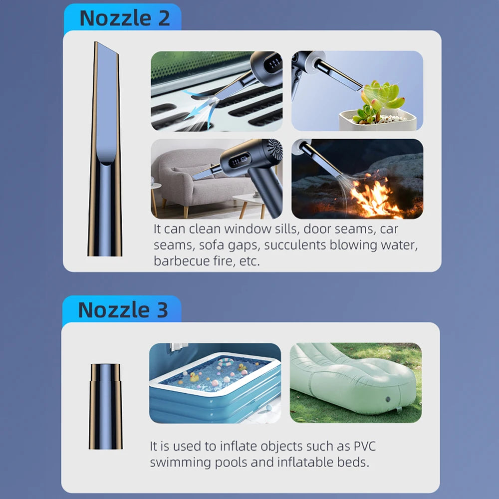 290000Pa Car Vacuum Cleaner Wireless Vacuum Cleaner Handheld Vacuum Pump Cordless Robot for Car Home Appliance Strong Suction