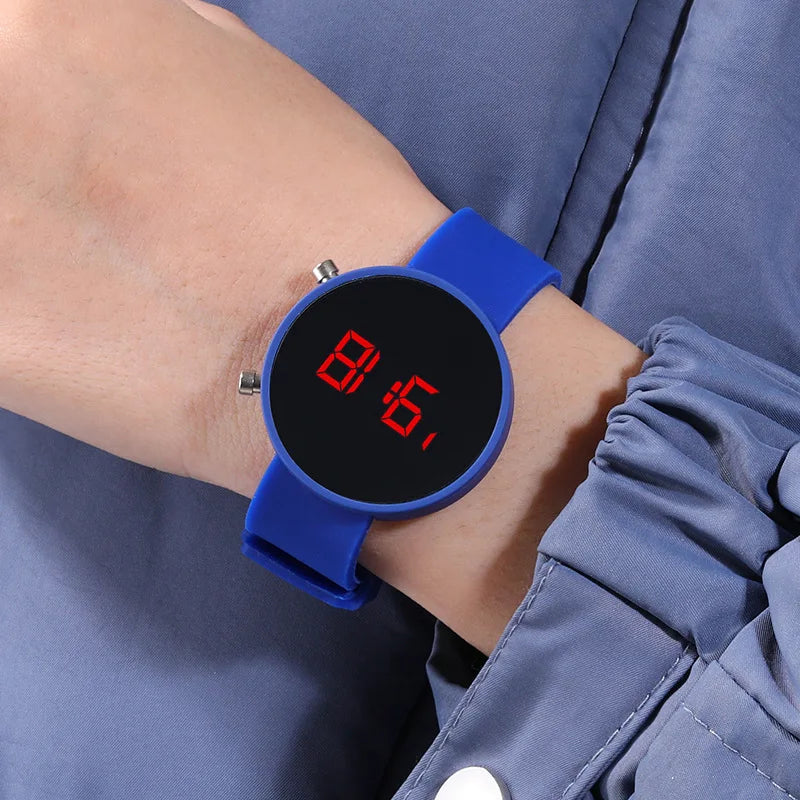 Fashion Digital Watch for Women Simple Men's LED Wrist Watch  Silicone Strap Casual Sports Ladies Watch Clock Gift Reloj Mujer