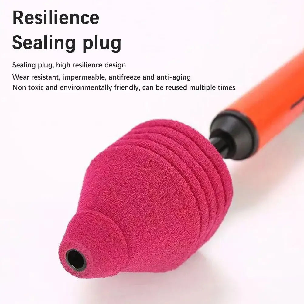 New High Pressure Toilet Unblock One Shot Toilet Pipe Plunger Silicone Quickly Unblock Household Toilet Sewer Dredging Plunger