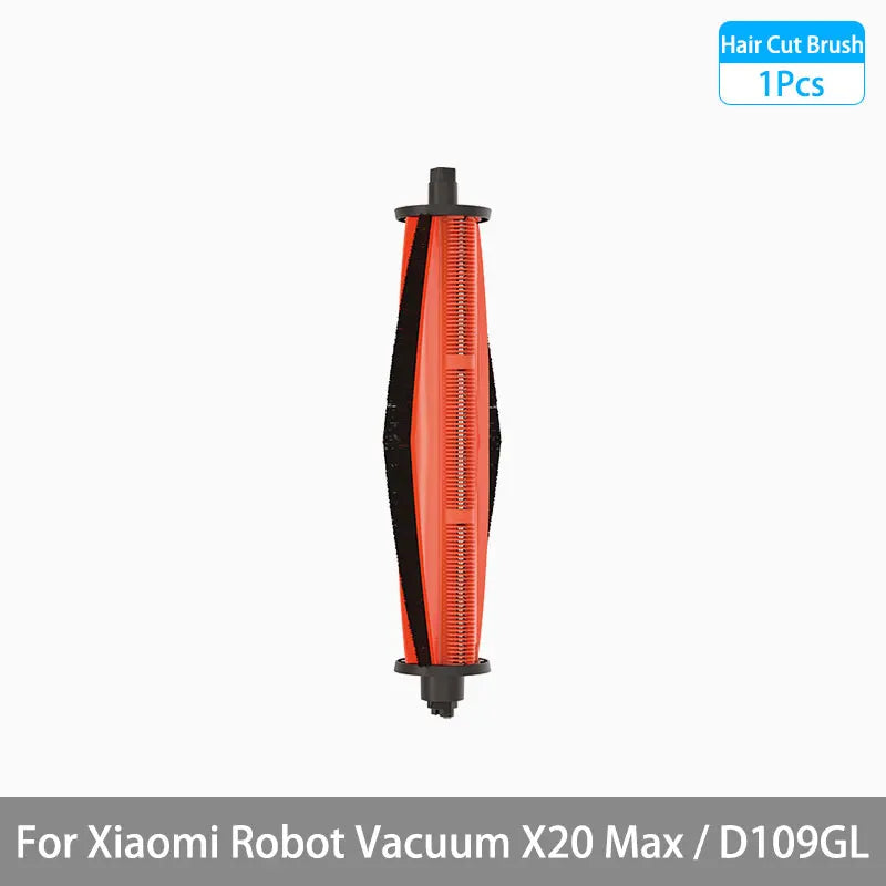 For Xiaomi Robot Vacuum X20 Max / D109GL Parts Accessories Main Brush Side Brush Hepa Filter Mop Cloth Dust Bag Replacement