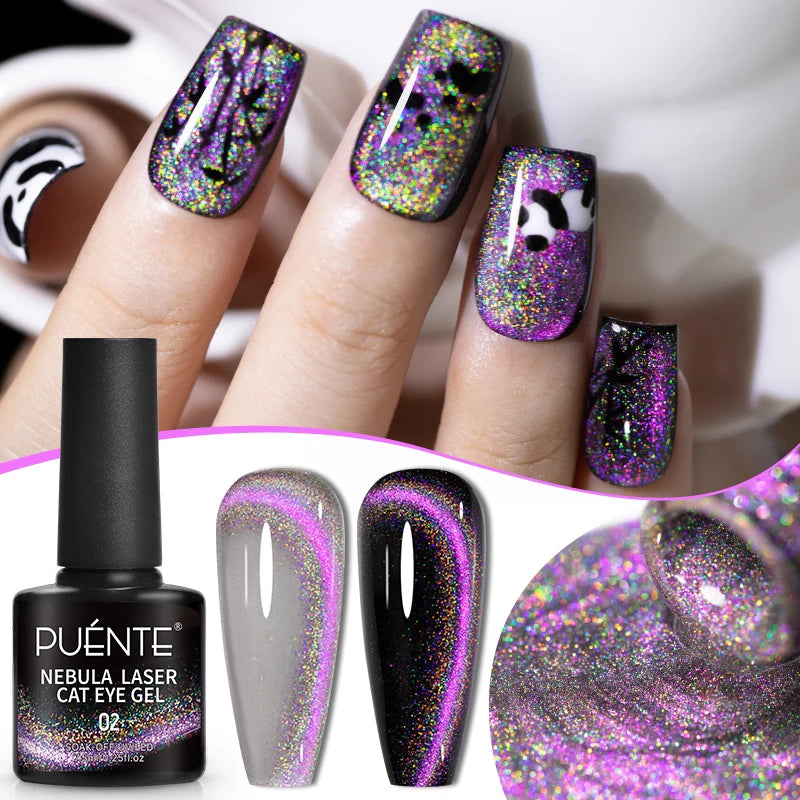 15ML Blooming Marble Gradient Gel Nail Polish Spreading Effect Watercolor Floral Print Nail Art Soak Off UV/LED Nail Varnish