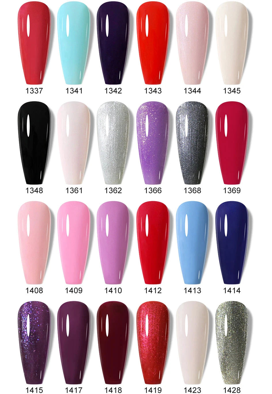 Clou Beaute 15ml HEMA TPO FREE Color Gel Nail Polish Nude Pink Red Green Collection Nail Gel Polish Glitter Soak Off UV LED Gel