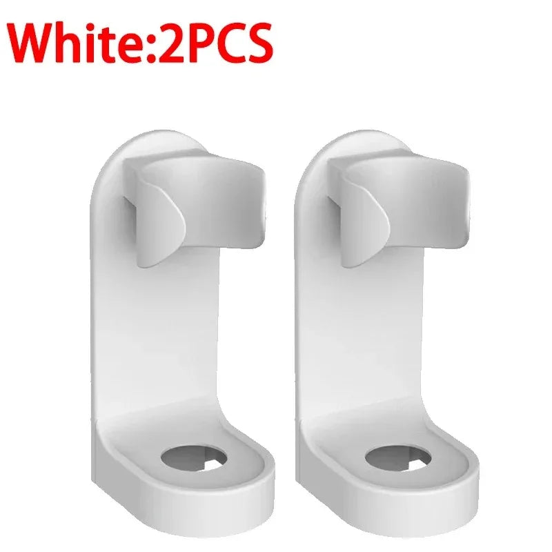 Wall-mounted electric toothbrush holder, plastic tooth hook, razor holder, storage space shelf, bathroom home accessories