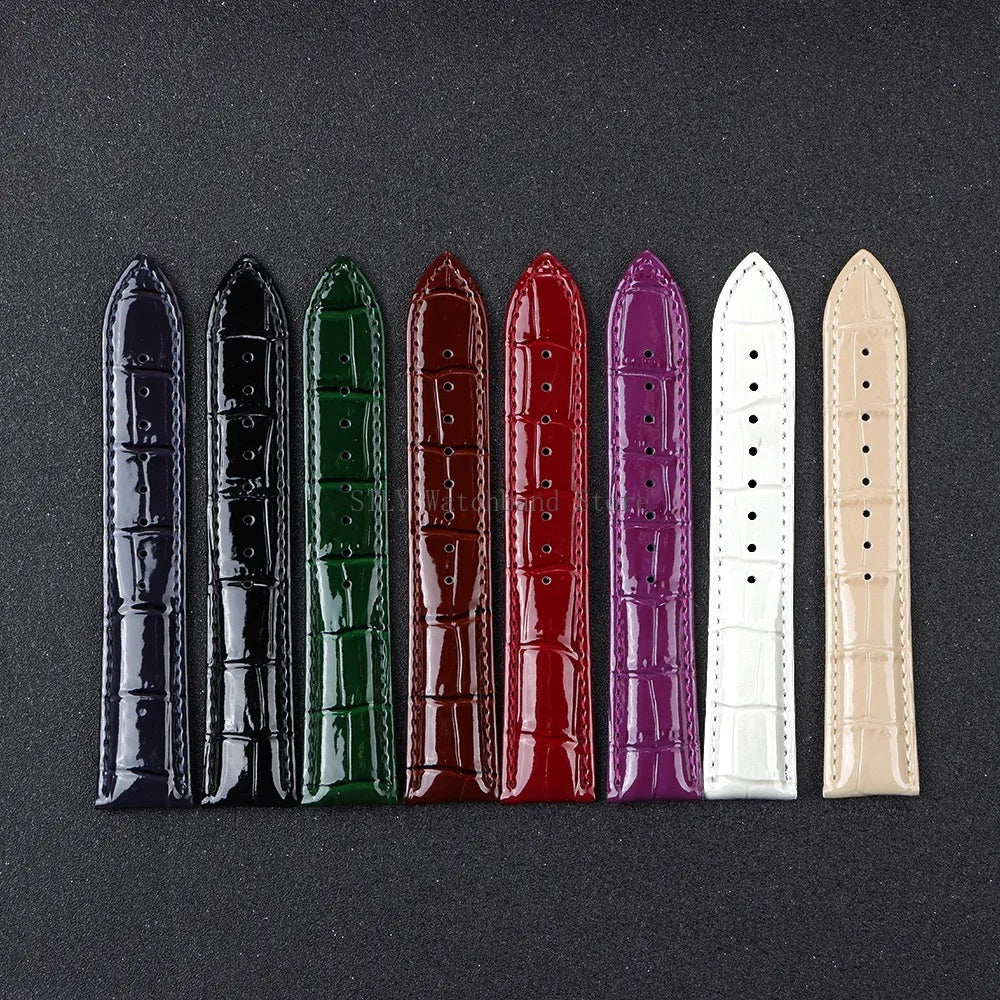 Leather Watchband for Men Women Universal Replacement Leather Watch Strap 12mm 14mm 16mm 18mm 19mm 20mm 21mm 22mm Soft Bracelets