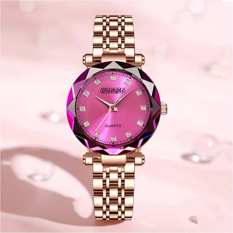 2pcs Luxury Elegant Women's Watch Set, Quartz Movement Casual Watch |Party Dress Wristwatch | Gorgeous | fashion accessories