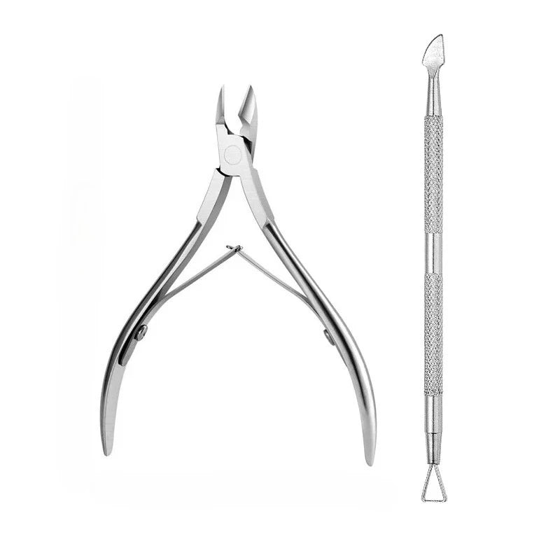Nail Cuticle Nipper Trimming Dead Skin Remover Stainless Steel Pedicure Cutter Cuticle Scissors Plier Nail Art Manicure Tools