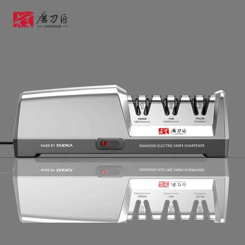 TG2302 Electric Knife Knife Sharpener Professional Blade Eco-Friendly Kitchen Gadgets Ceramic Razor Blade CE/EUCIQSGS