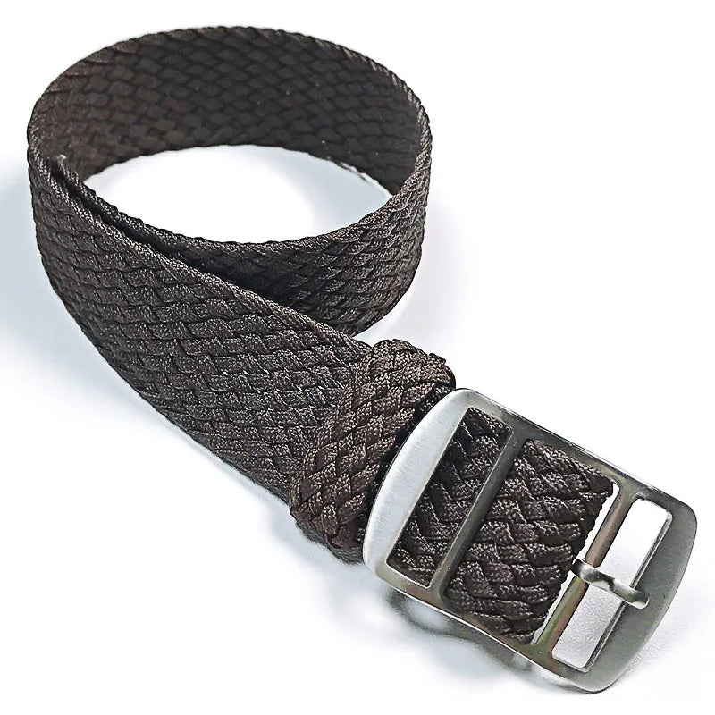 Fabric Woven Bracelet for Perlon Watch Band Replacement Wristband 14mm 16mm 18mm 20mm 22mm Nylon Strap Watchband