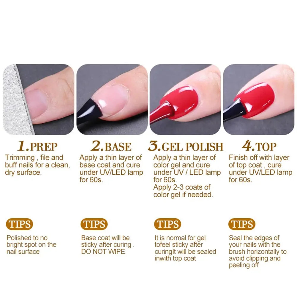 Clou Beaute 15ml HEMA TPO FREE Color Gel Nail Polish Nude Pink Red Green Collection Nail Gel Polish Glitter Soak Off UV LED Gel
