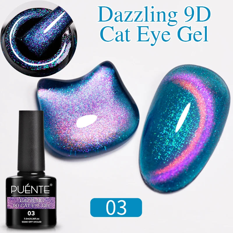 15ML Blooming Marble Gradient Gel Nail Polish Spreading Effect Watercolor Floral Print Nail Art Soak Off UV/LED Nail Varnish