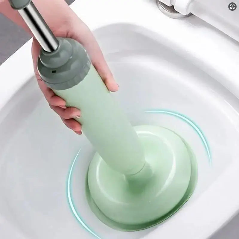 Silicone Toilet Pipe Plunger Vacuum Suction Cups High Pressure Pump Anti Blocking Unblocking Pipeline Drain Household Reusable