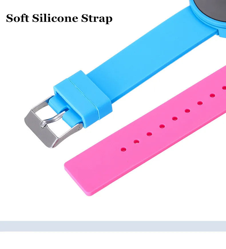 Fashion Digital Watch for Women Simple Men's LED Wrist Watch  Silicone Strap Casual Sports Ladies Watch Clock Gift Reloj Mujer