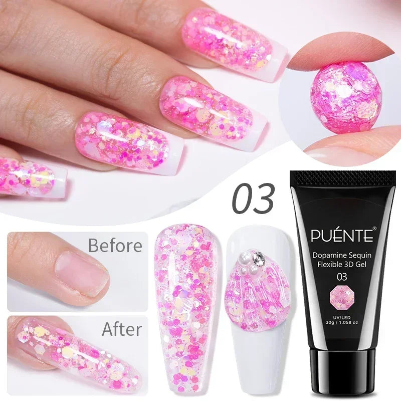 PUENTE 7.5ML Smooth Ceramics Cat Magnetic Gel Nail Polish White Moonlight Shades Cat Eye Soak Off UV Nail Art Varnish Manicure