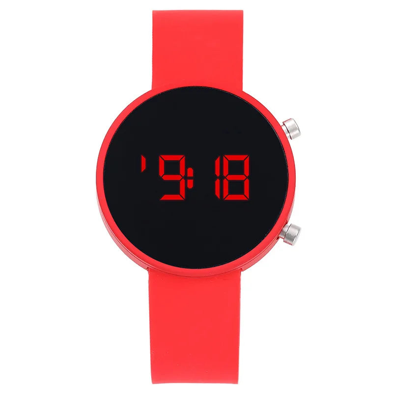 Fashion Digital Watch for Women Simple Men's LED Wrist Watch  Silicone Strap Casual Sports Ladies Watch Clock Gift Reloj Mujer