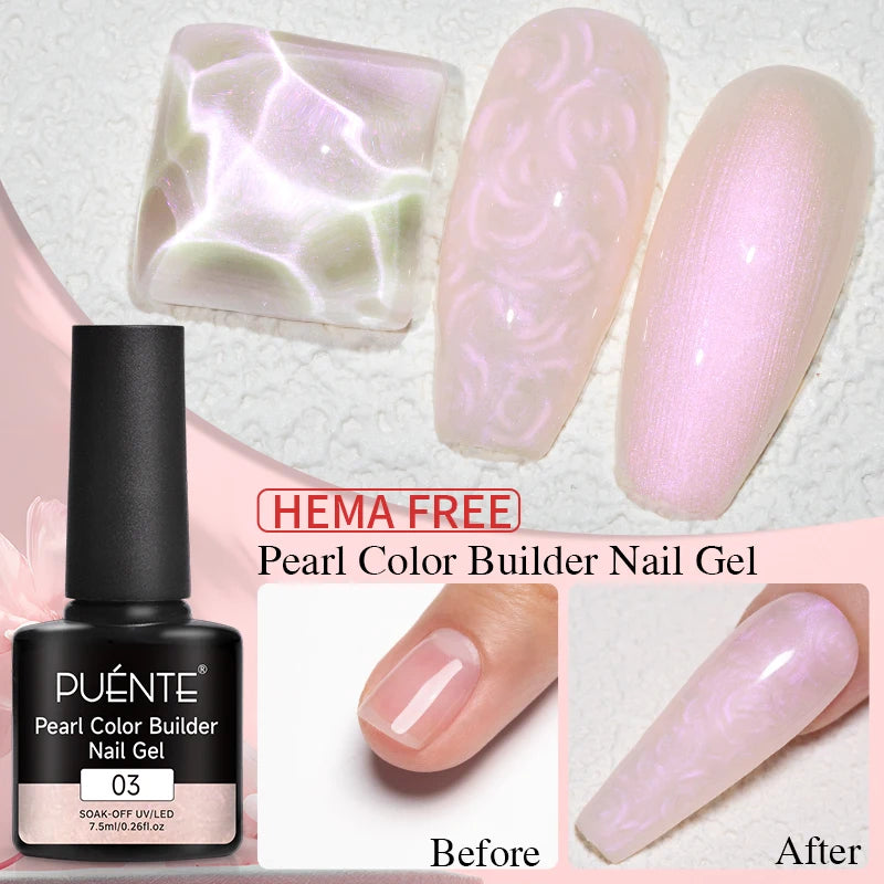 15ML Milky White Jelly Nude Pink Fiber Base Gel For Nails Repair Strengthen Extension Construction Soak Off UV Nail Art Varnish