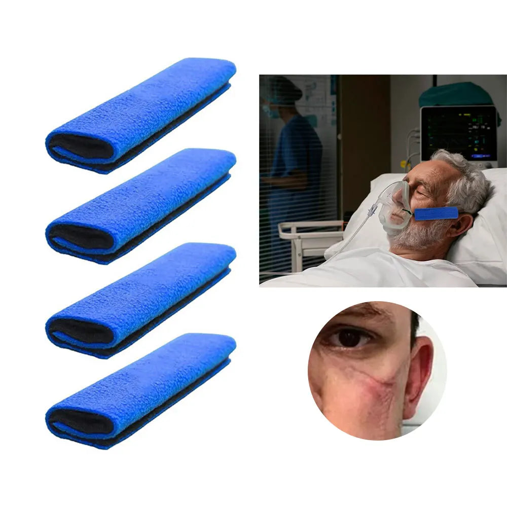 Straps for CPAP Headgear Covers 2/4PCS Universal CPAP Strap Covers Soft-Fleece Strap Pads Reduce Red Marks & Skin Irri-tation