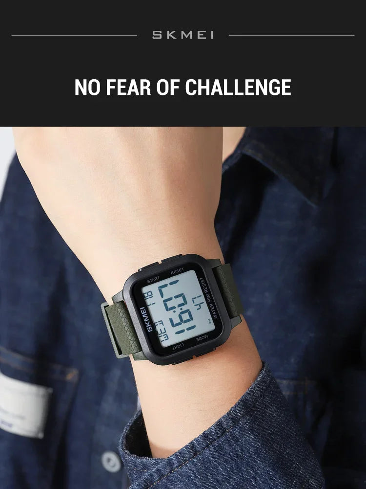 SKMEI 1894 Military Waterproof Mens Watches Electronic Shock Digital Watch For Men Sports Wristwatches 1841 Relogios Masculinos