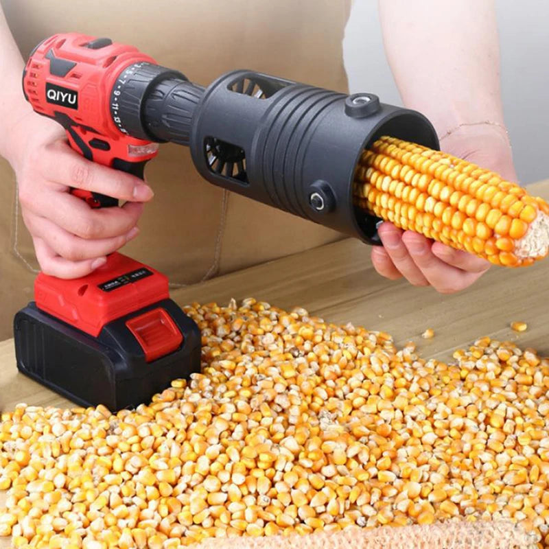 Corn Thresher Fully Automatic Corn Peeling Machine Household Electric Dry And Wet Grain Wrapping Tool Corn Peeling Machine