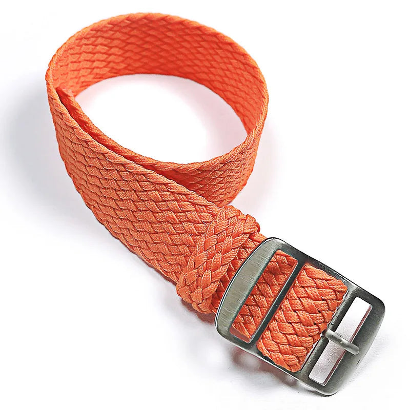 Fabric Woven Bracelet for Perlon Watch Band Replacement Wristband 14mm 16mm 18mm 20mm 22mm Nylon Strap Watchband
