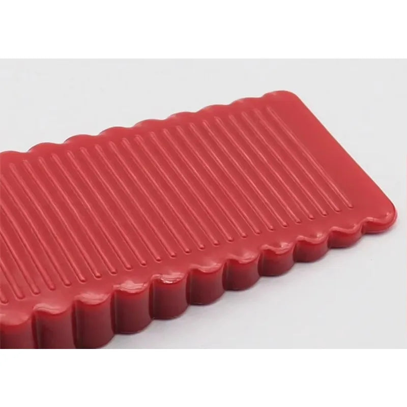 Front Door Stopper: Anti-collision, Movable Rubber Doorstop for Household Use.  Wedge-shaped Hardware for Home Applications