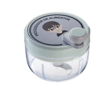 Garlic Crusher, Highly Efficient Masher Chopper for Home, Multifunctional Manual Grinder with Safe Blades