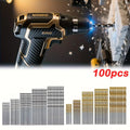 100pcs Titanium Coated HSS Drill Bit Set | Straight Shank | For DIY/Wood/Plastic/Metal | Home Improvement Tools