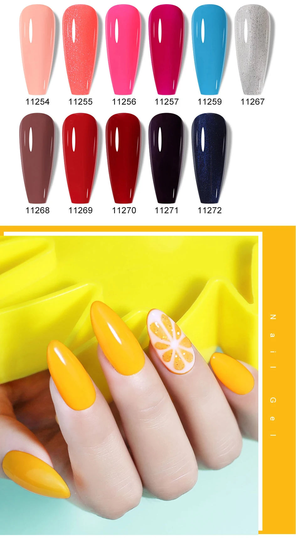 Clou Beaute 15ml HEMA TPO FREE Color Gel Nail Polish Nude Pink Red Green Collection Nail Gel Polish Glitter Soak Off UV LED Gel