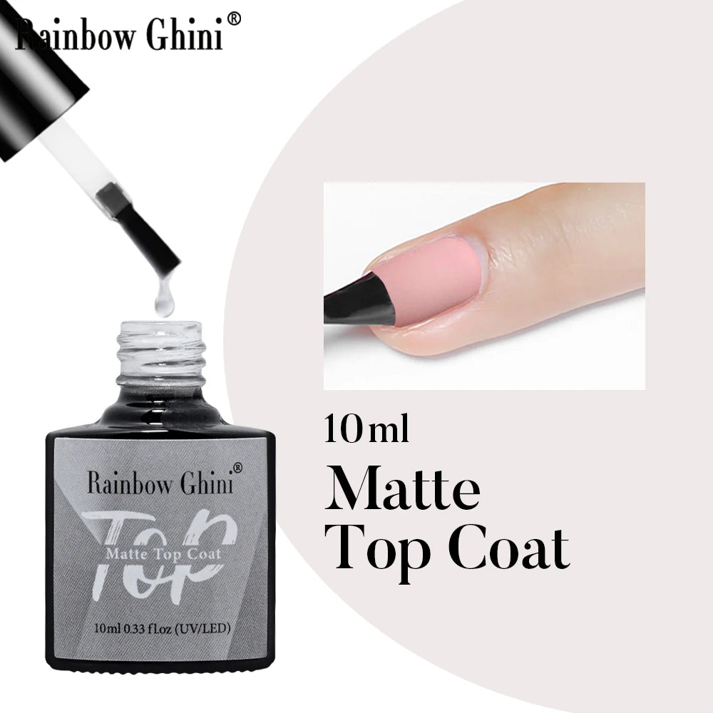 RG 15ML 146Colors HEMA&TPO Free Long Lasting Nail Polish Colorful UV Nail Gel Top Base Coat Supplies For Professional Manicure