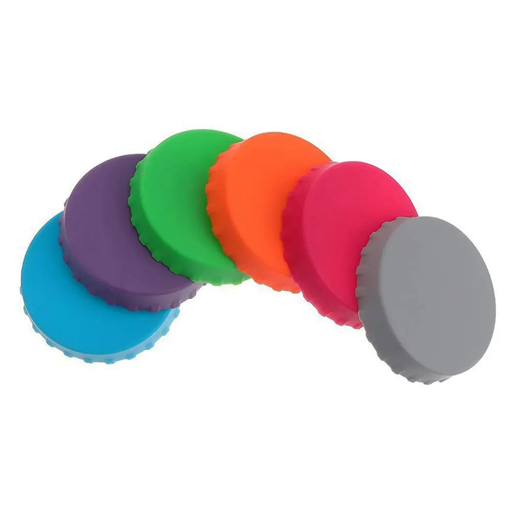 Silicone World Silicone Soda Can Lid Reusable Cans Stopper for Beer Drinks Juice Beverage Protecto Sealing Cover Coke Cans Lids