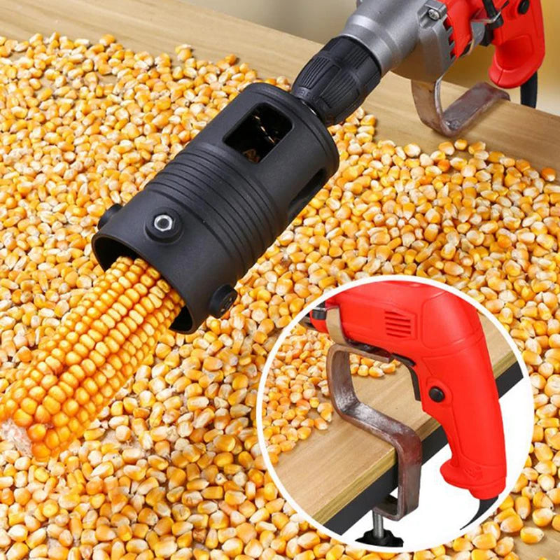 Corn Thresher Fully Automatic Corn Peeling Machine Household Electric Dry And Wet Grain Wrapping Tool Corn Peeling Machine