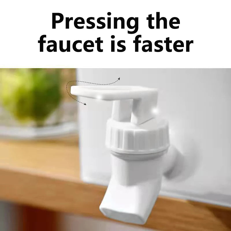 3.5L Water Kettle Or Faucet Beverage Dispenser Cold Juice Lemonade Drinks Bucket Liquid Storage Tank Outdoor Fridge Organizers