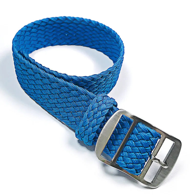 Fabric Woven Bracelet for Perlon Watch Band Replacement Wristband 14mm 16mm 18mm 20mm 22mm Nylon Strap Watchband