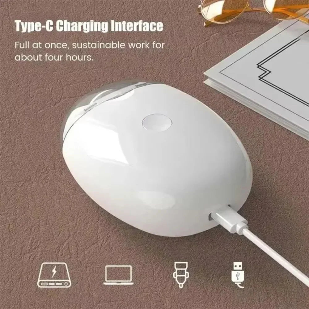 2 IN 1 Electric Nail Clipper Cutter With LED Light Automatic Nail Grinder Trimmer For Baby Mini Manicure Tools Nail Care