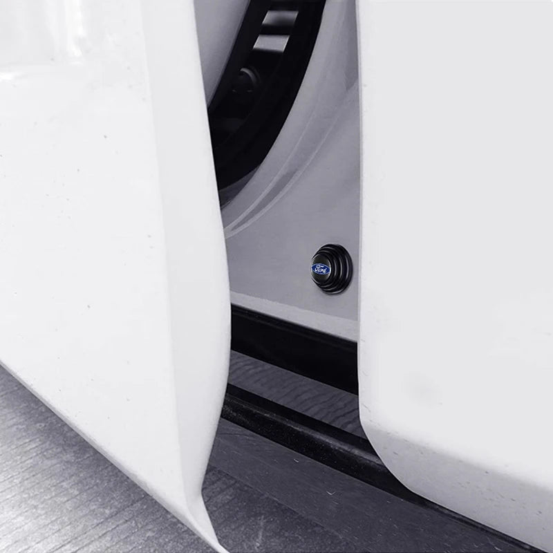 Car Door Shock Absorber Buffer Protective Stickers Soundproof Rubber Pads For Ford Ranger Focus Kuga Mustang Mondeo Fusion Esco