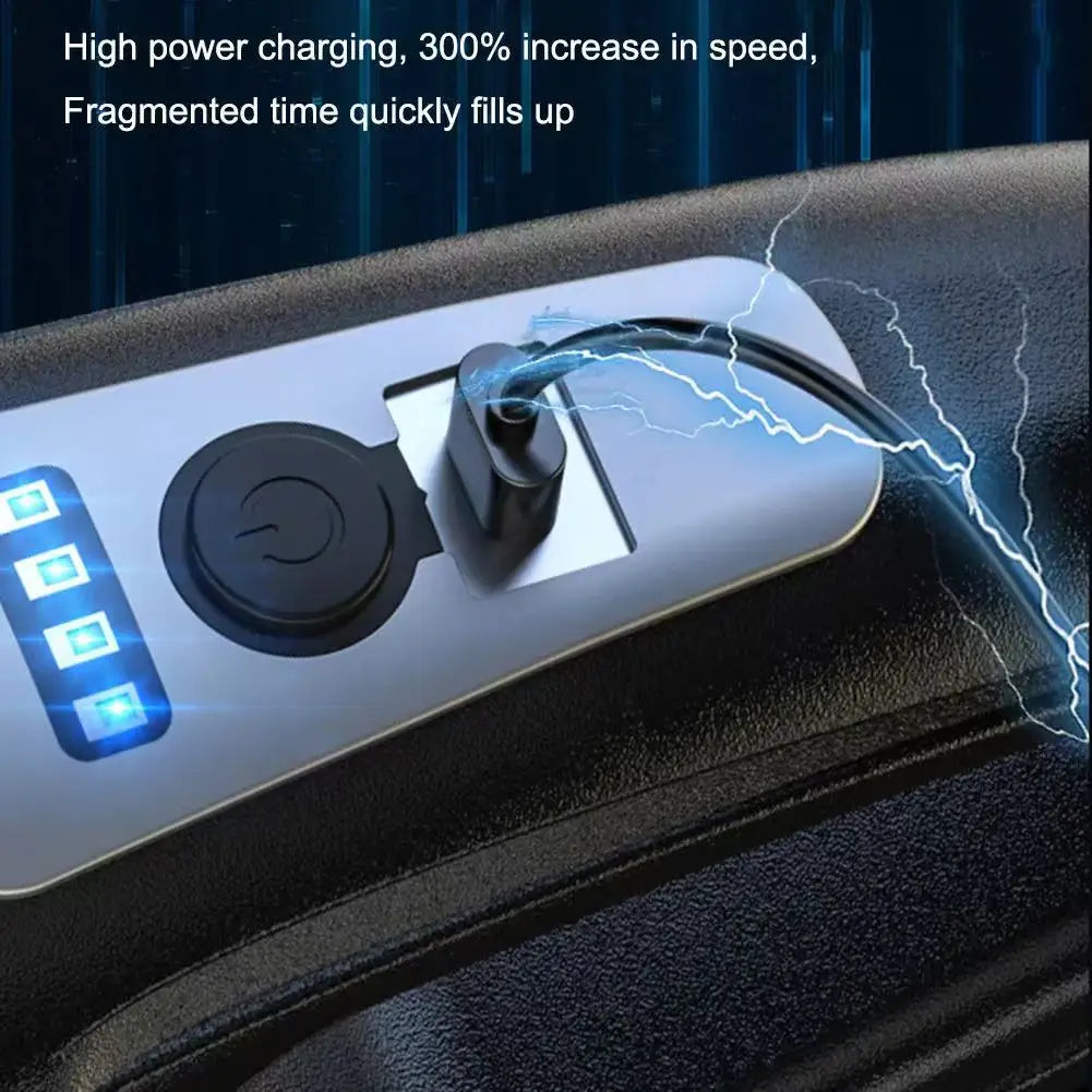 Wireless Vacuum Cleaner Powerful Suction Rechargeable Handheld Vacuum Cleaner Quick Charge for Car Home Pet Hair