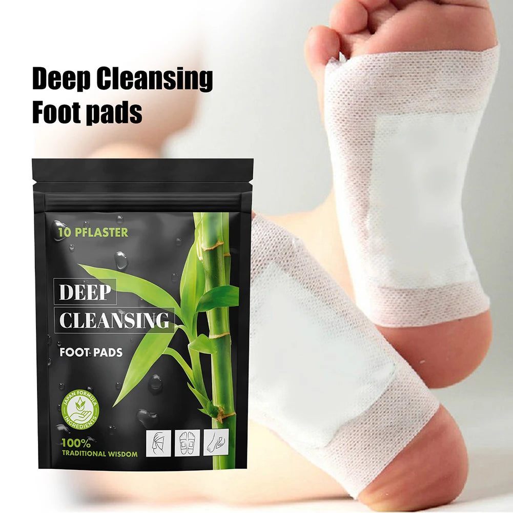 Multifunctional Body Health Adhesive Herbal Formula Stress Relief Feet Pads