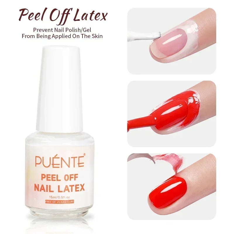 15ML Milky White Jelly Nude Pink Fiber Base Gel For Nails Repair Strengthen Extension Construction Soak Off UV Nail Art Varnish