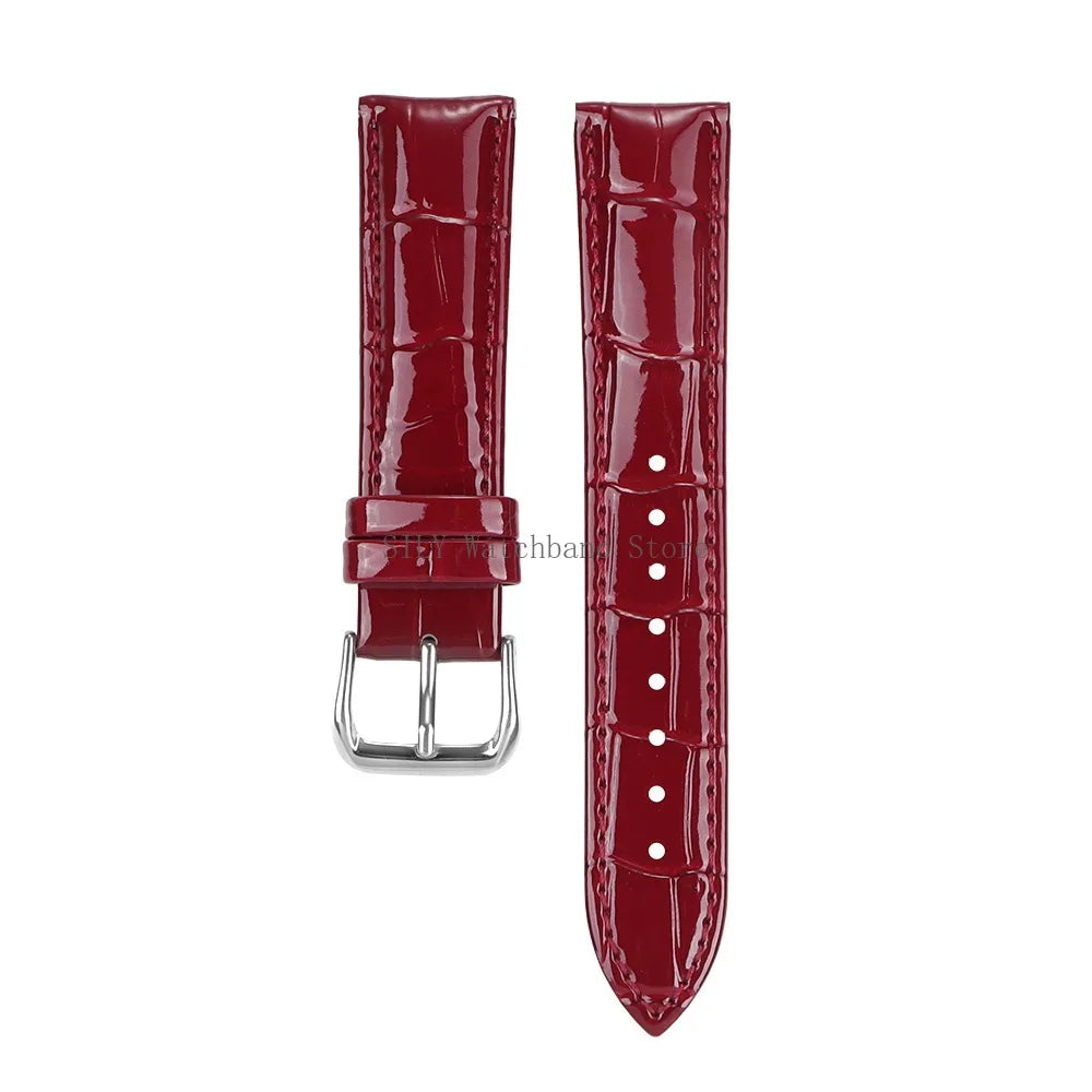 Leather Watchband for Men Women Universal Replacement Leather Watch Strap 12mm 14mm 16mm 18mm 19mm 20mm 21mm 22mm Soft Bracelets