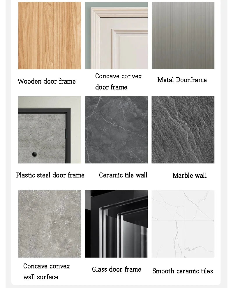 Magnetic winter thick door curtain -  easy to install - No Drilling- Keep Cold Out & Warm In-Windproof partition curtain
