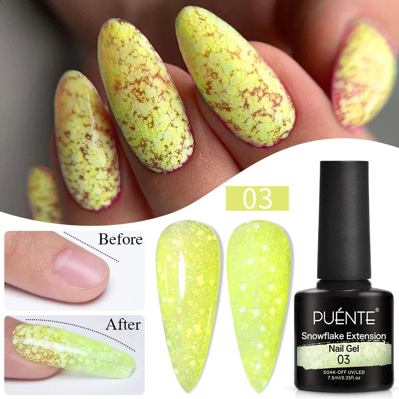 15ML Blooming Marble Gradient Gel Nail Polish Spreading Effect Watercolor Floral Print Nail Art Soak Off UV/LED Nail Varnish
