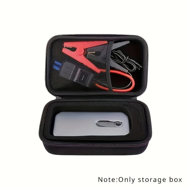 Portable EVA Car Starter Storage Box - Shockproof and Drop-Proof Protective Case, Lightweight Organizer for Car Accessories