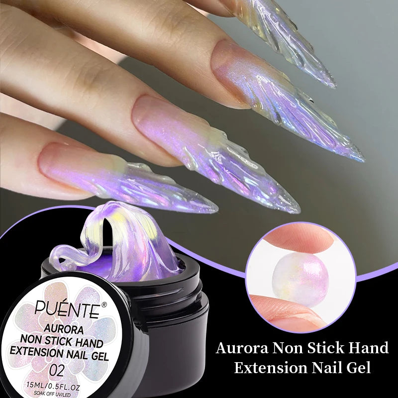 15ML Milky White Jelly Nude Pink Fiber Base Gel For Nails Repair Strengthen Extension Construction Soak Off UV Nail Art Varnish