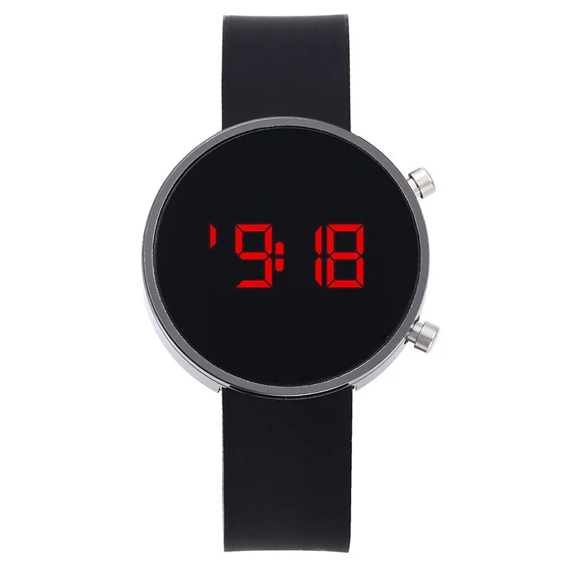 Fashion Digital Watch for Women Simple Men's LED Wrist Watch  Silicone Strap Casual Sports Ladies Watch Clock Gift Reloj Mujer