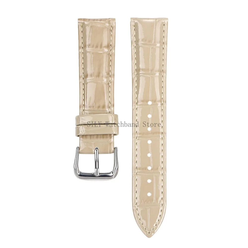 Leather Watchband for Men Women Universal Replacement Leather Watch Strap 12mm 14mm 16mm 18mm 19mm 20mm 21mm 22mm Soft Bracelets