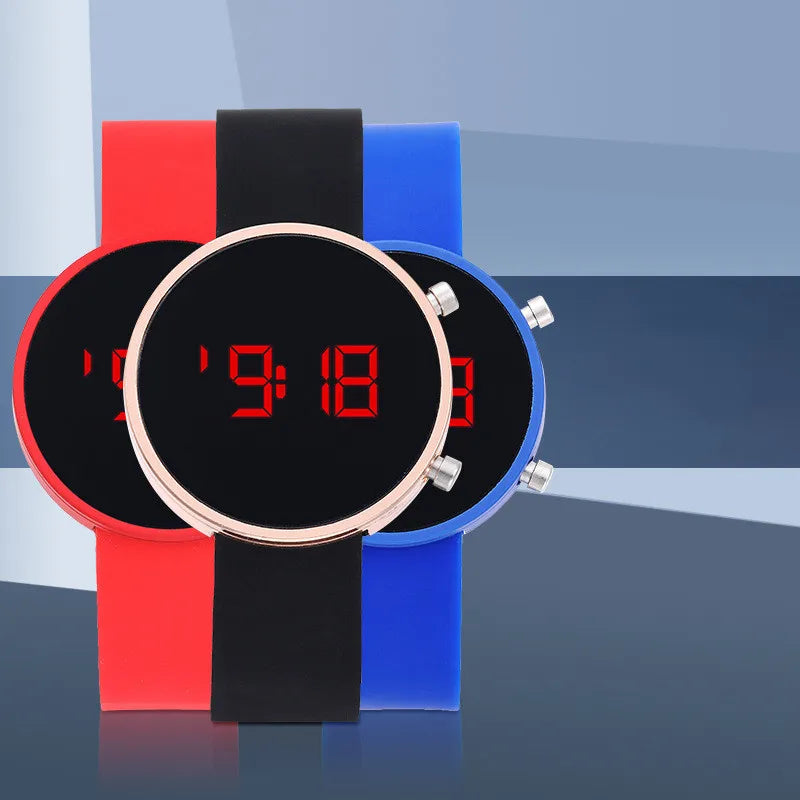 Fashion Digital Watch for Women Simple Men's LED Wrist Watch  Silicone Strap Casual Sports Ladies Watch Clock Gift Reloj Mujer