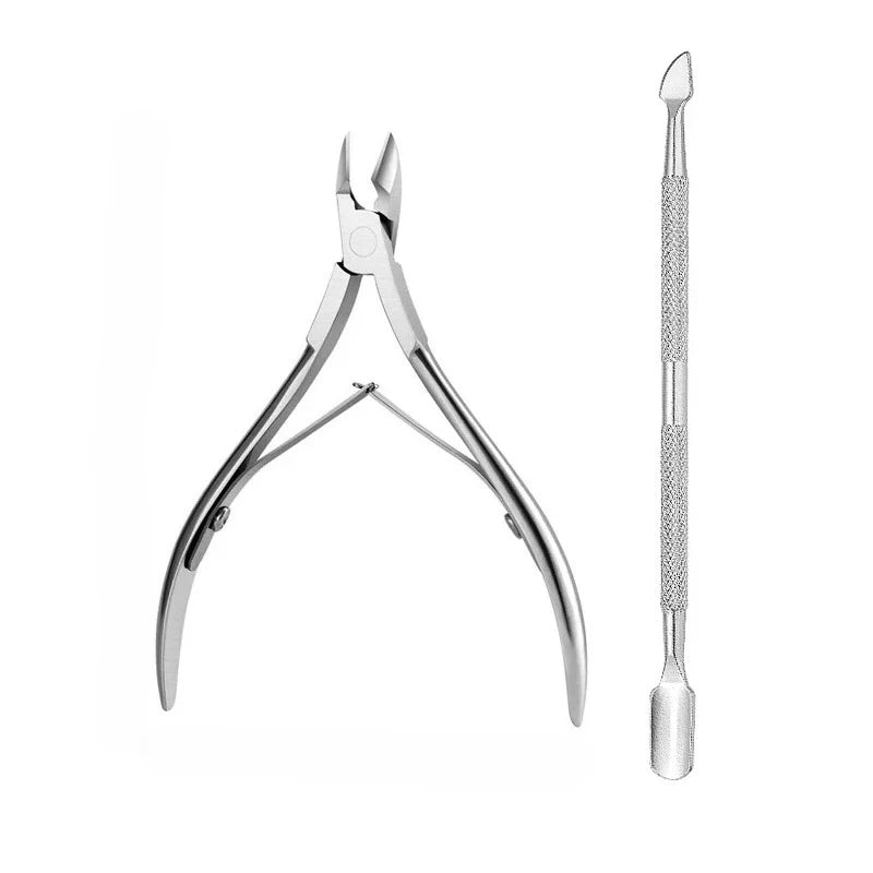 Nail Cuticle Nipper Trimming Dead Skin Remover Stainless Steel Pedicure Cutter Cuticle Scissors Plier Nail Art Manicure Tools