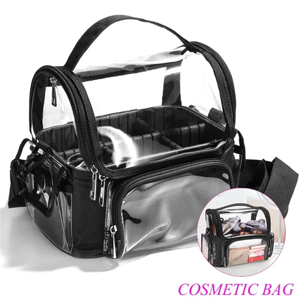 Profession Makeup Case Fashion Beautician Cosmetics Organizer Tool Storage Box Suitcase for Women Large Capacity Make Up Bag